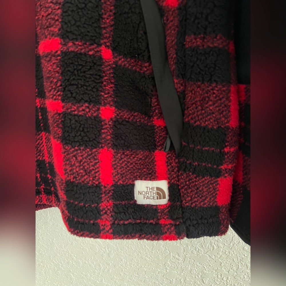 The North Face Women’s 2.0 Campshire Sherpa Pullover Hoodie 1/4 Zip - L - Picture 6 of 15